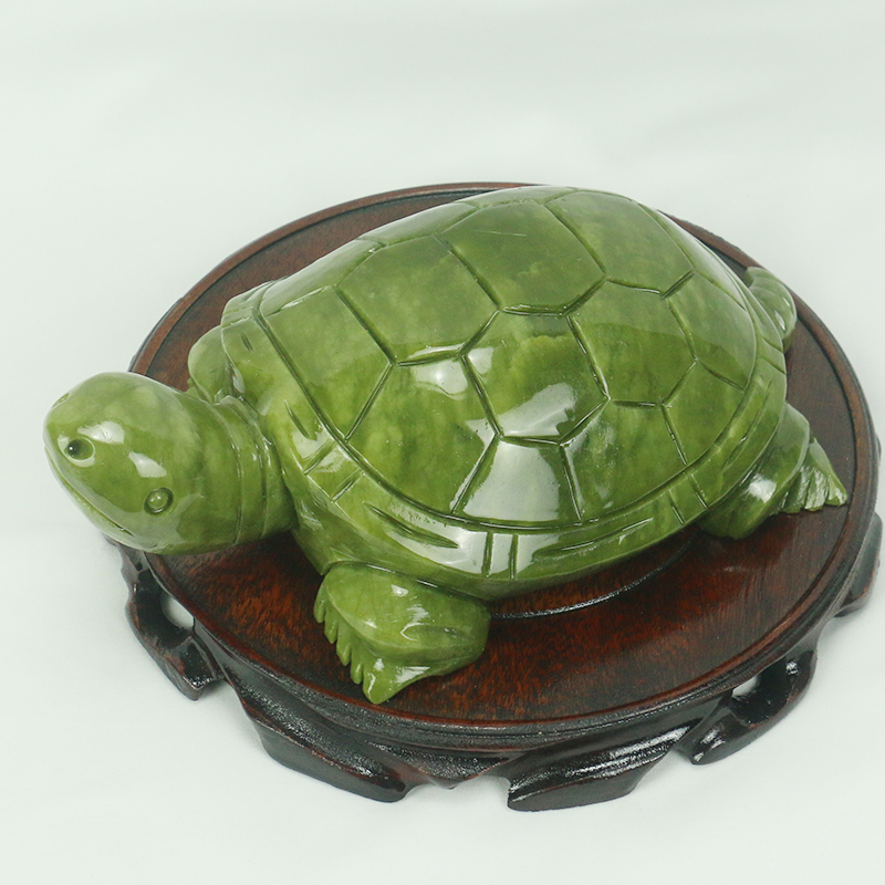 Natural Jade/turtle Sculpture/ - Aquarium Fish Only ulasan dan harga