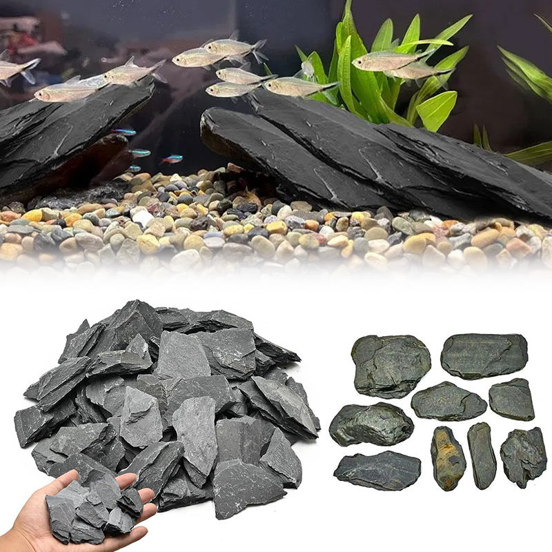 500/1000g Fish Tank Landscape  - Aquarium Fish Farm ulasan dan harga