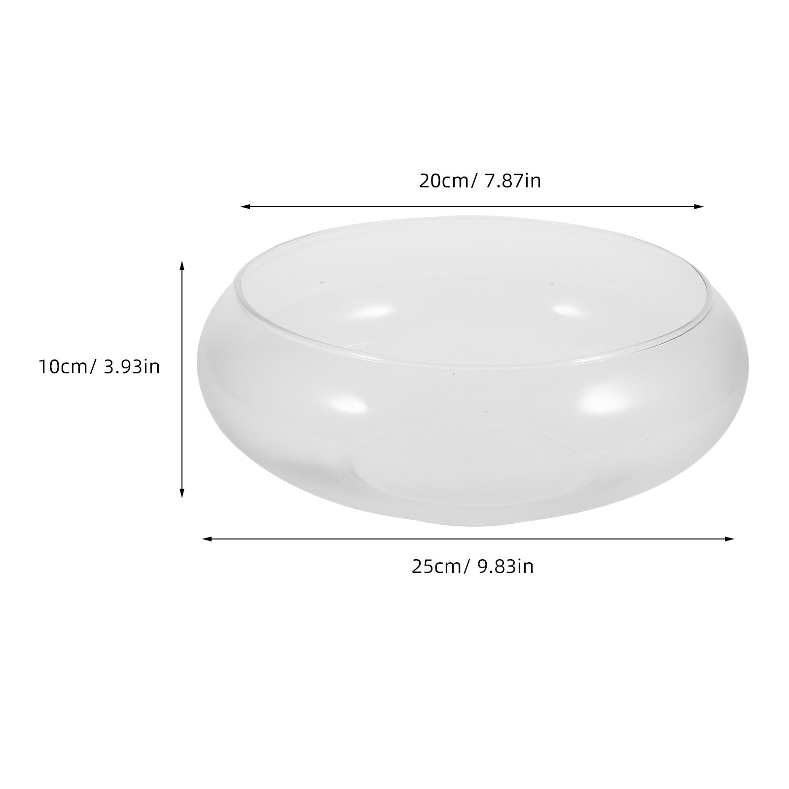 Premium Glass Fish Bowl Small  - Fish Toy In Aquarium ulasan dan harga