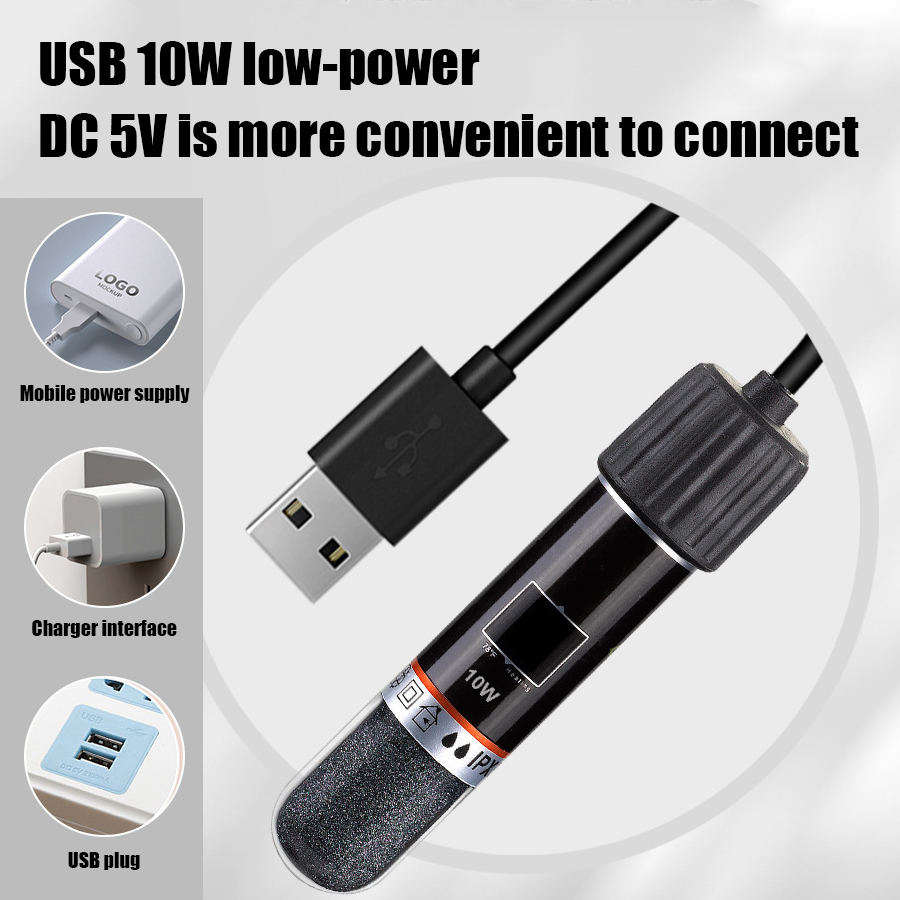 USB Mini Aquarium Heating Rod  - Aquarium Heater Submersible ulasan dan harga