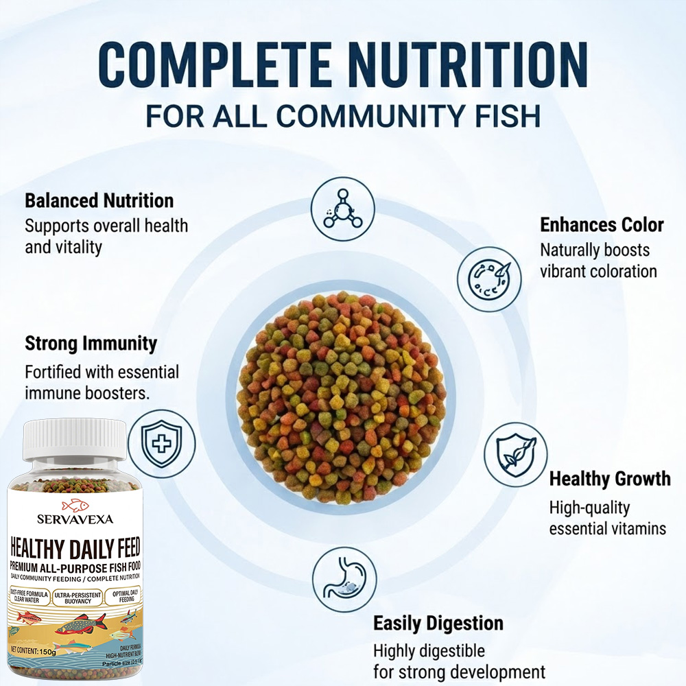 Premium Aquarium Fish Food 150 - Tetra Fish In Aquarium ulasan dan harga