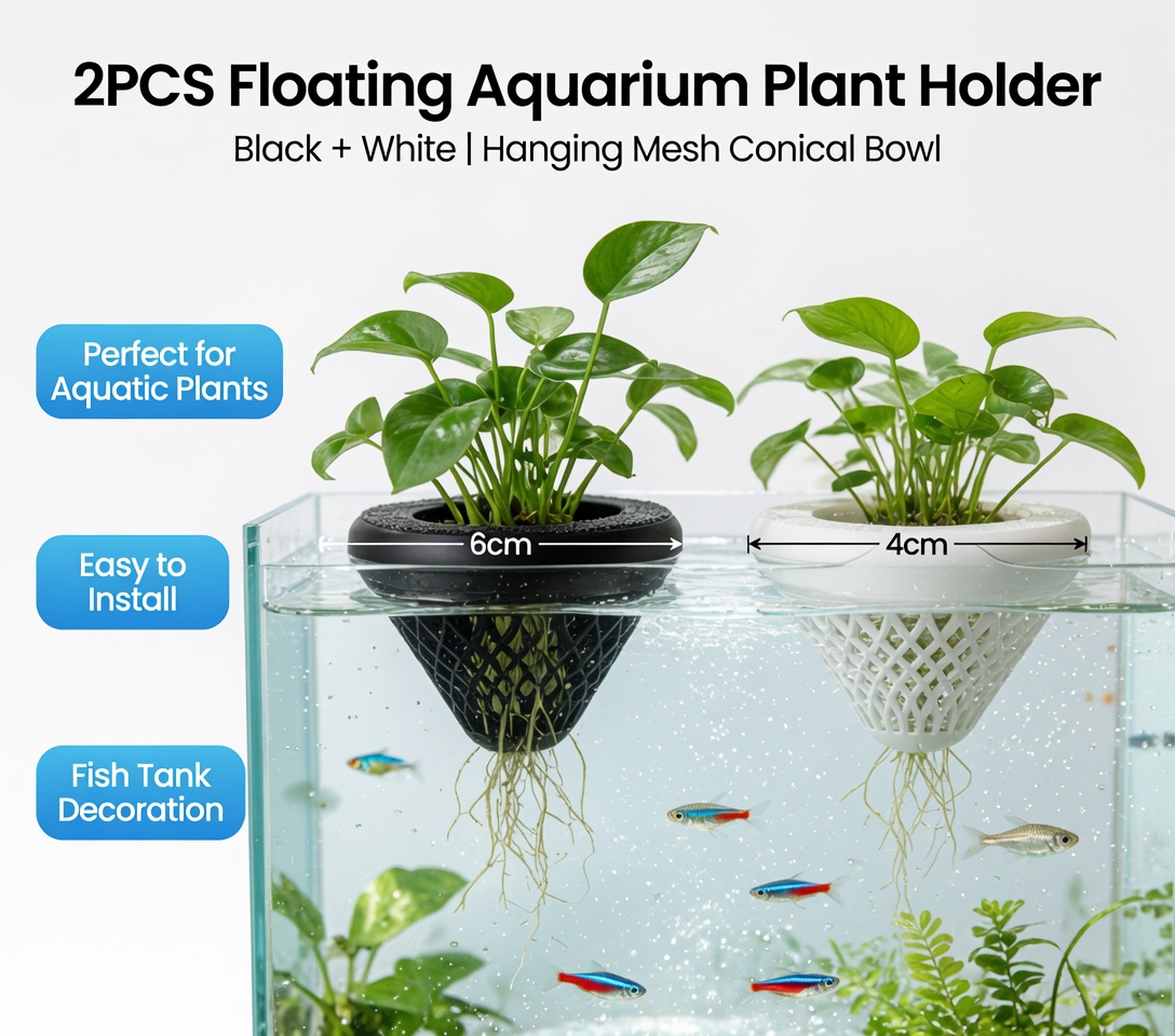2PCS Floating Aquarium Plant H - Aquarium Fish Only ulasan dan harga