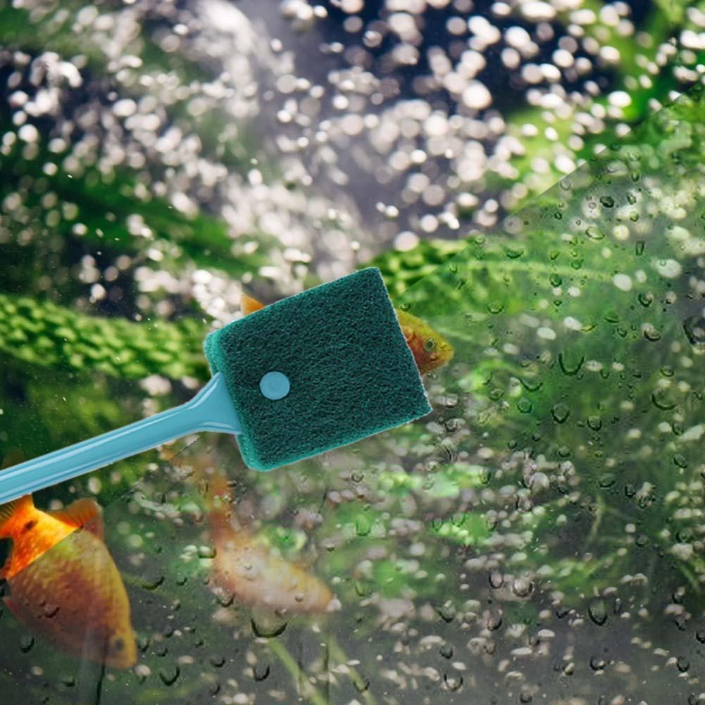 Double-sided Fish Tank Sponge  - Cleaner Fish Aquarium ulasan dan harga