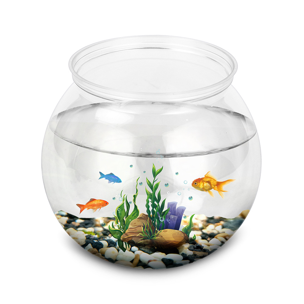 Fish Bowl Plastic L M S Sizes  - Aquarium Xxl ulasan dan harga