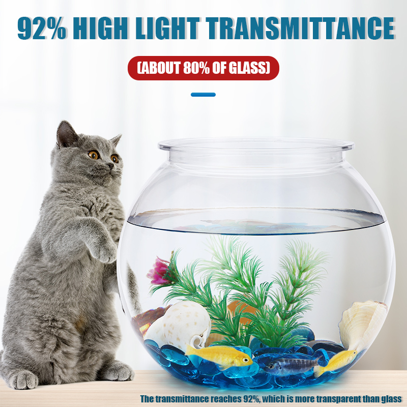Fish Bowl Plastic L M S Sizes  - Aquarium Xxl ulasan dan harga
