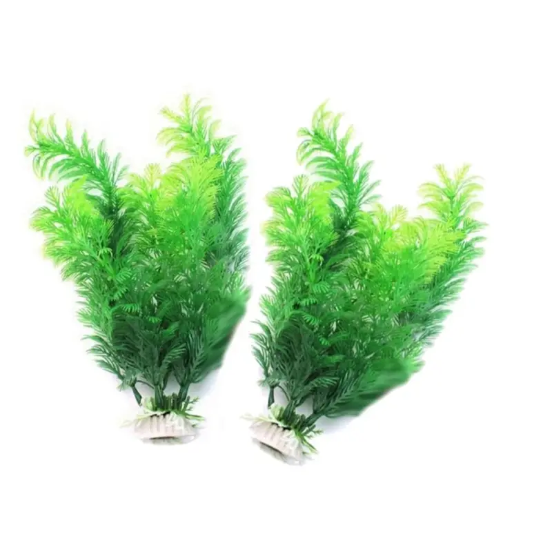 Artificial Aquarium Decor Plan - Aquarium Fish Hiding Places ulasan dan harga