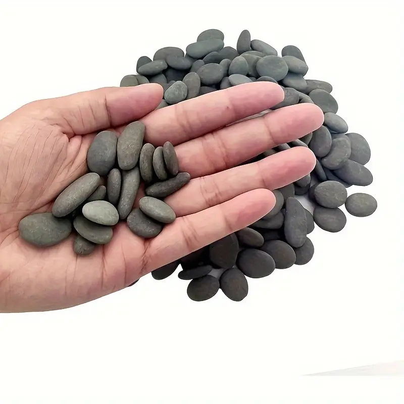 20Pcs Natural River Rocks Smoo - Aquarium Fish Farm ulasan dan harga