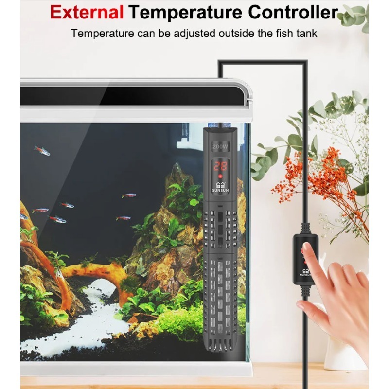 Aquarium Submersible Heater Fi - Aquarium Heater Submersible ulasan dan harga