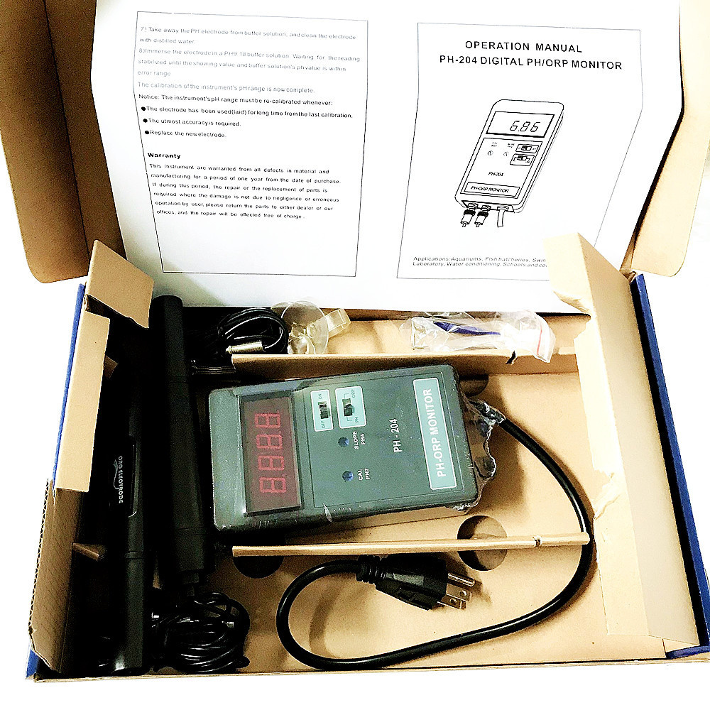 PH-204 Digital PH/ORP Meter wi - Aquarium Fish In Online ulasan dan harga