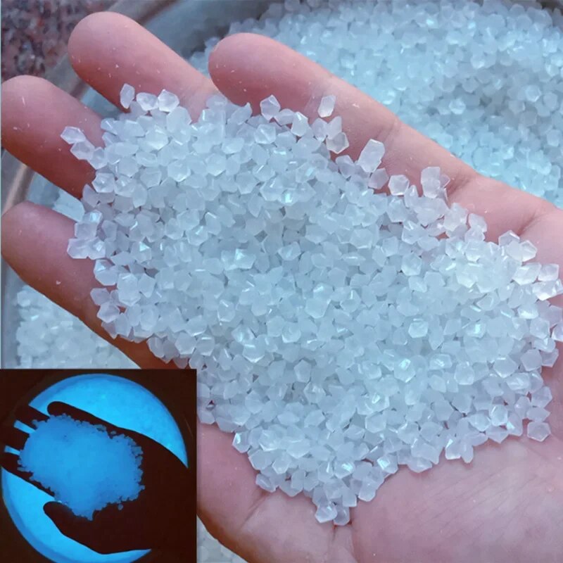 1000pcs 3-5mm Luminous Sand Gl - Aquarium Fish Farm ulasan dan harga