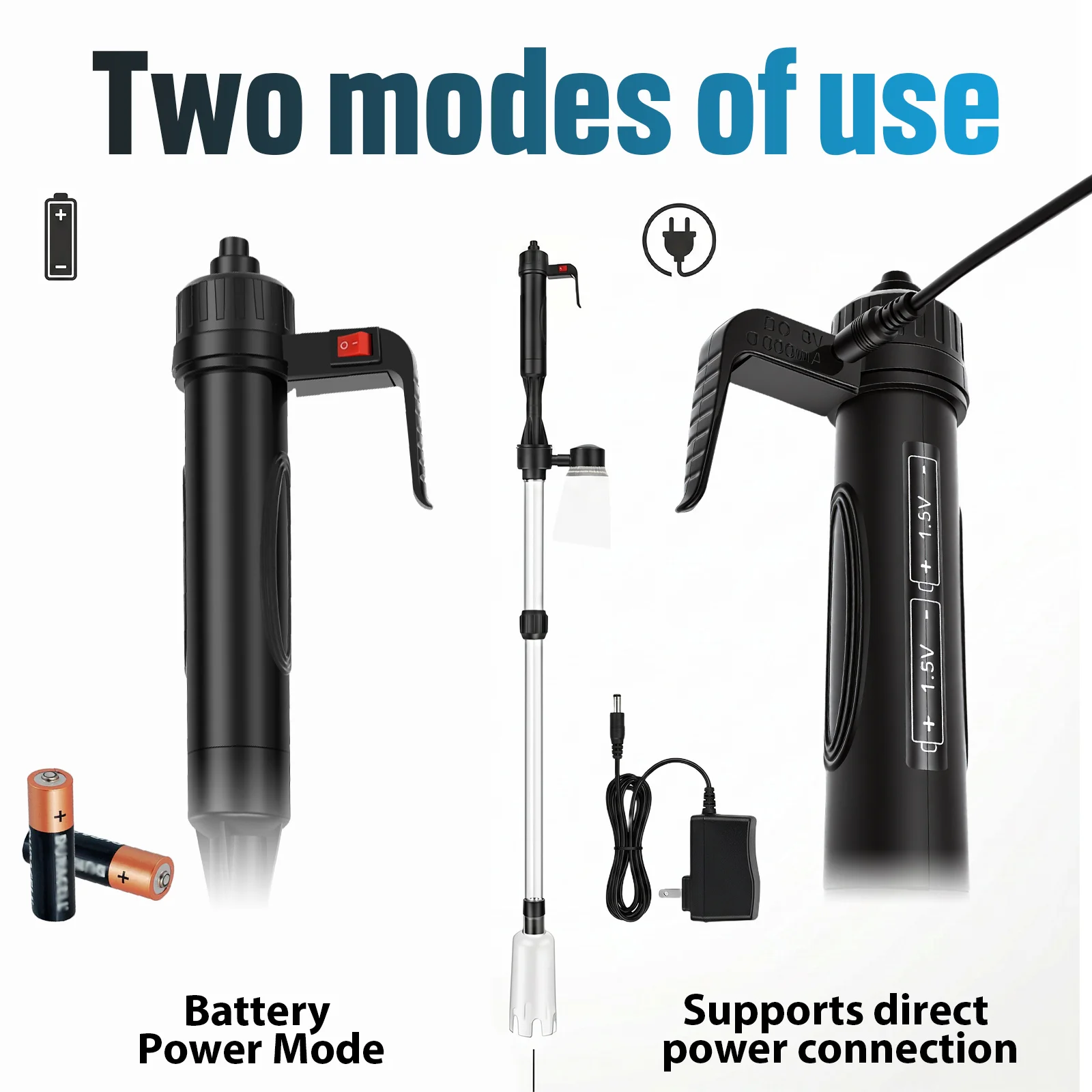 Aquarium Vacuum Gravel Cleaner - Cleaner Fish Aquarium ulasan dan harga