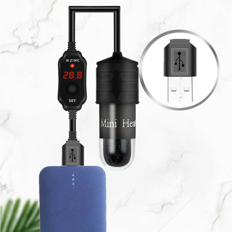 Mini Aquarium Fish Tank Heater - Aquarium Heater Submersible ulasan dan harga