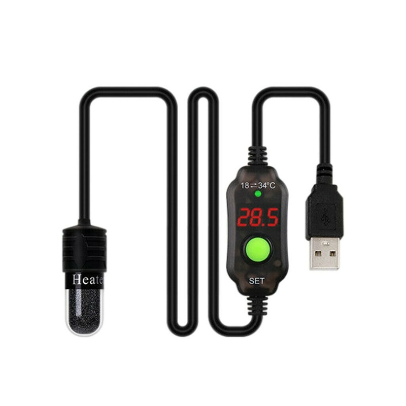 Mini Aquarium Fish Tank Heater - Aquarium Heater Submersible ulasan dan harga