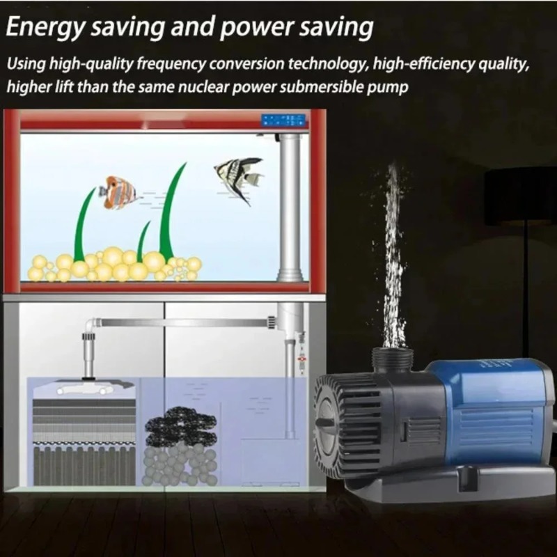 220V 10000L/H 12000L/H 14000L/ - Aquarium Fish Farm ulasan dan harga