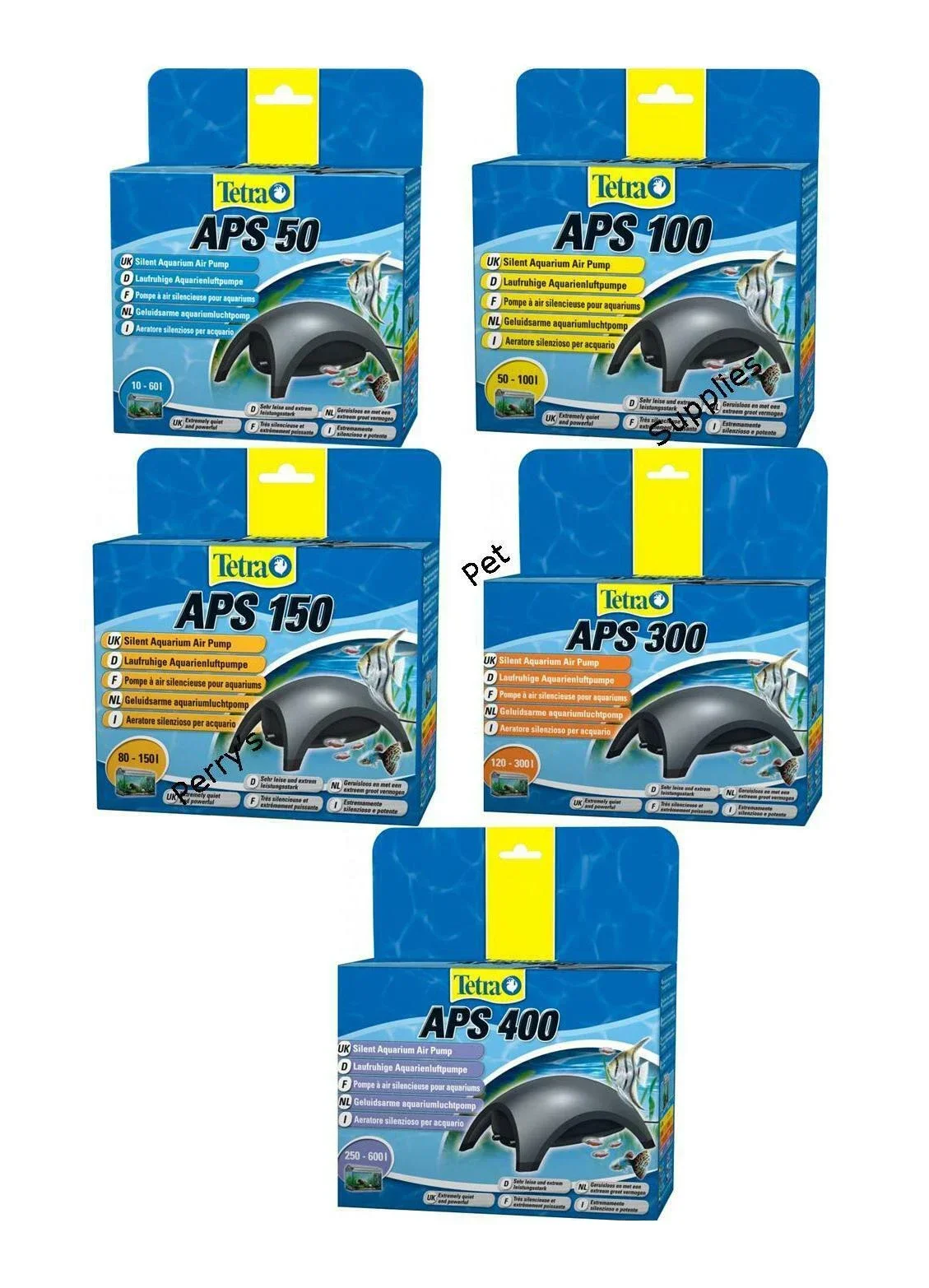 Tetra APS Air Pumps 50 100 150 - Tetra Fish In Aquarium ulasan dan harga
