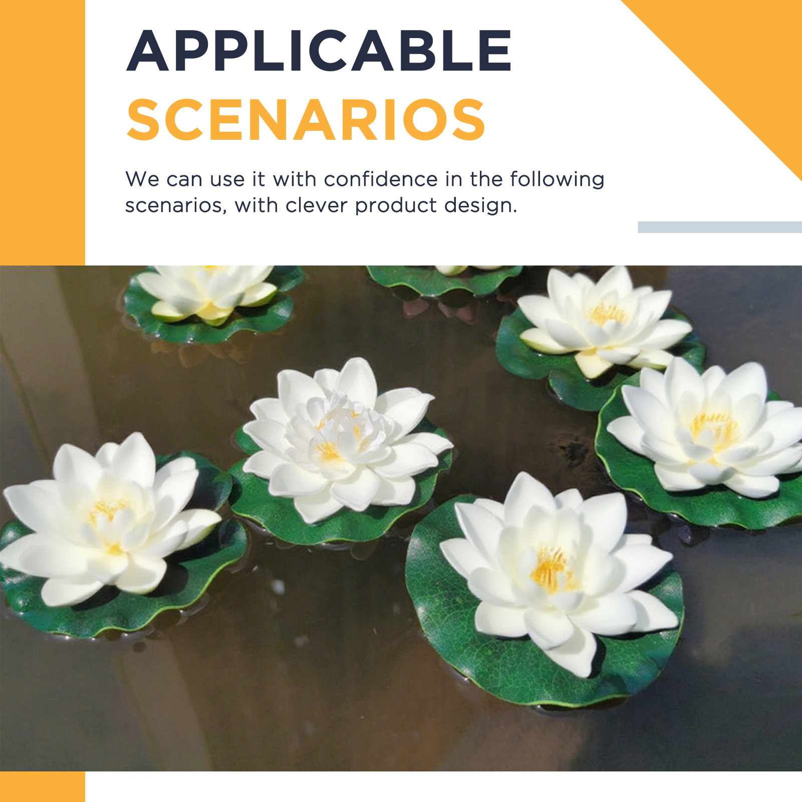 5pcs/set 10cm Artificial Lotus - Aquarium Fish Only ulasan dan harga