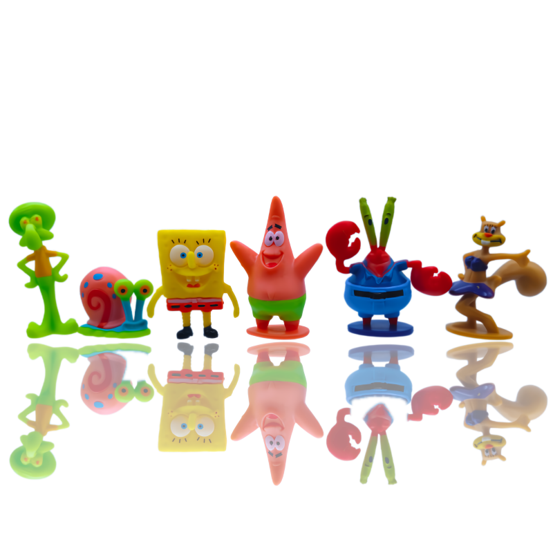 6pcs SpongeBob Fish Tank Decor - Aquarium Fish Farm ulasan dan harga