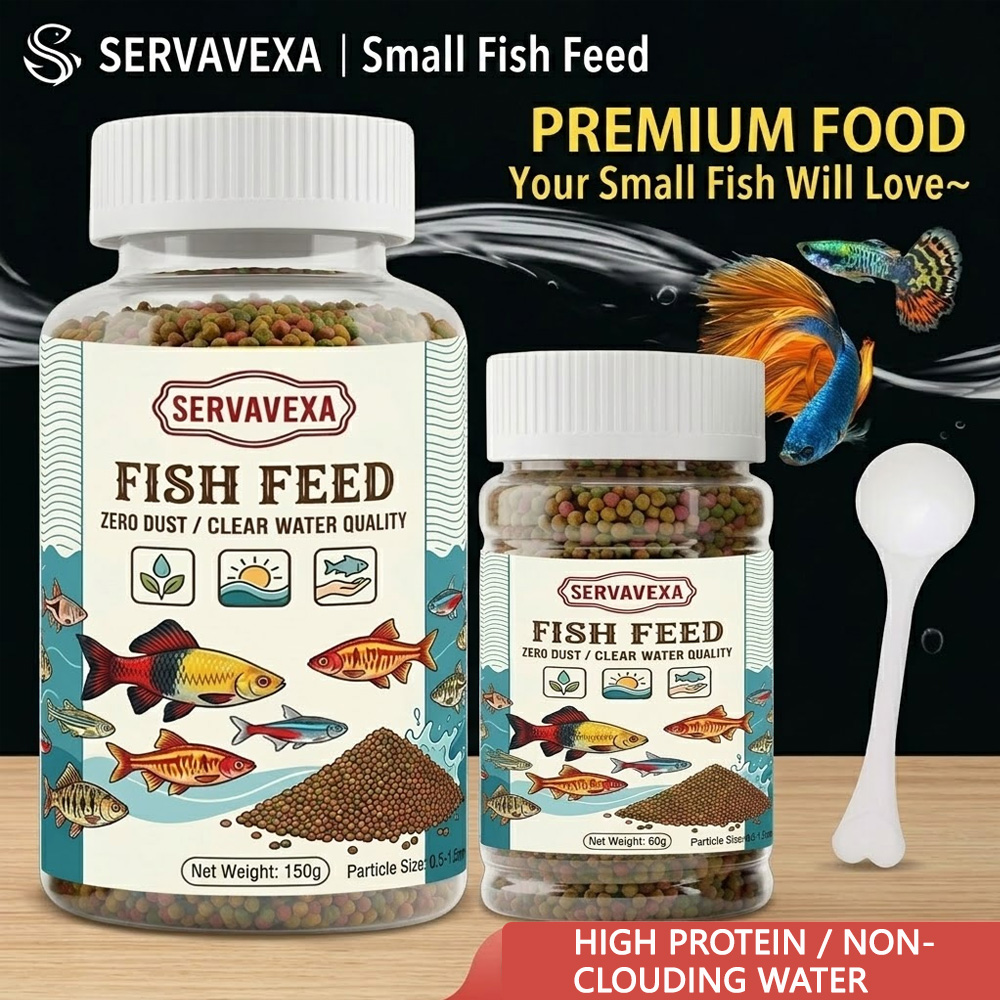 Premium Aquarium Fish Food 150 - Tetra Fish In Aquarium ulasan dan harga