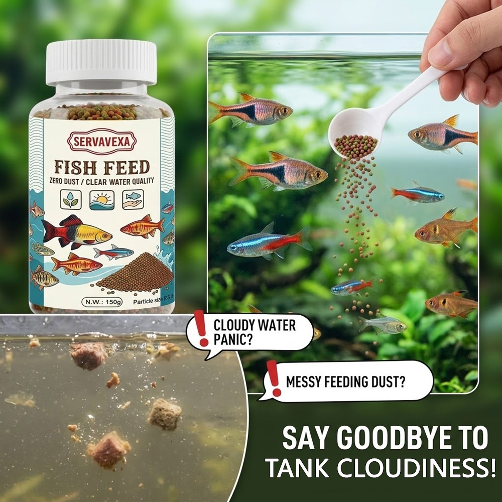 Premium Aquarium Fish Food 150 - Tetra Fish In Aquarium ulasan dan harga