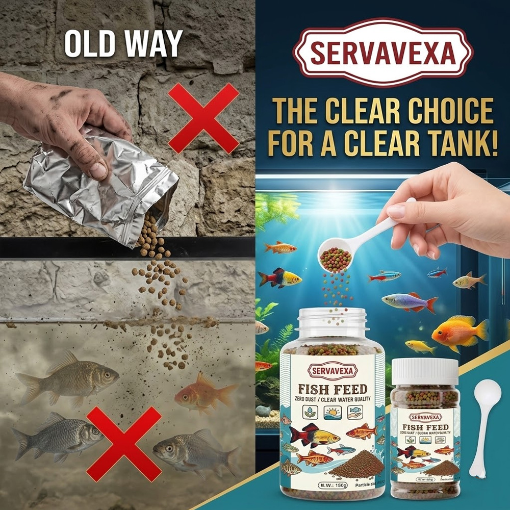 Premium Aquarium Fish Food 150 - Tetra Fish In Aquarium ulasan dan harga