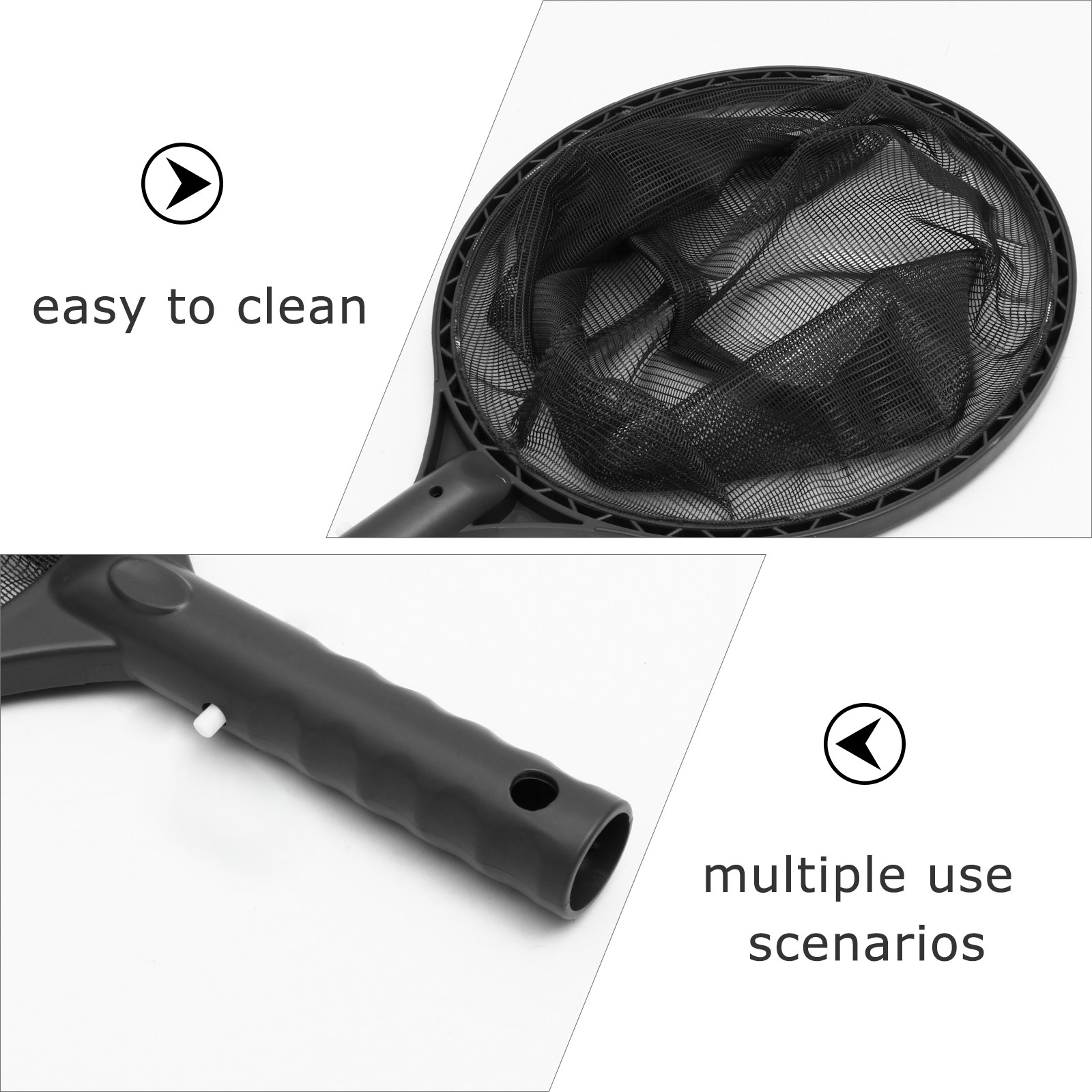 Swimming Pool Leaf Rake Fine M - Aquarium Fish In Pond ulasan dan harga
