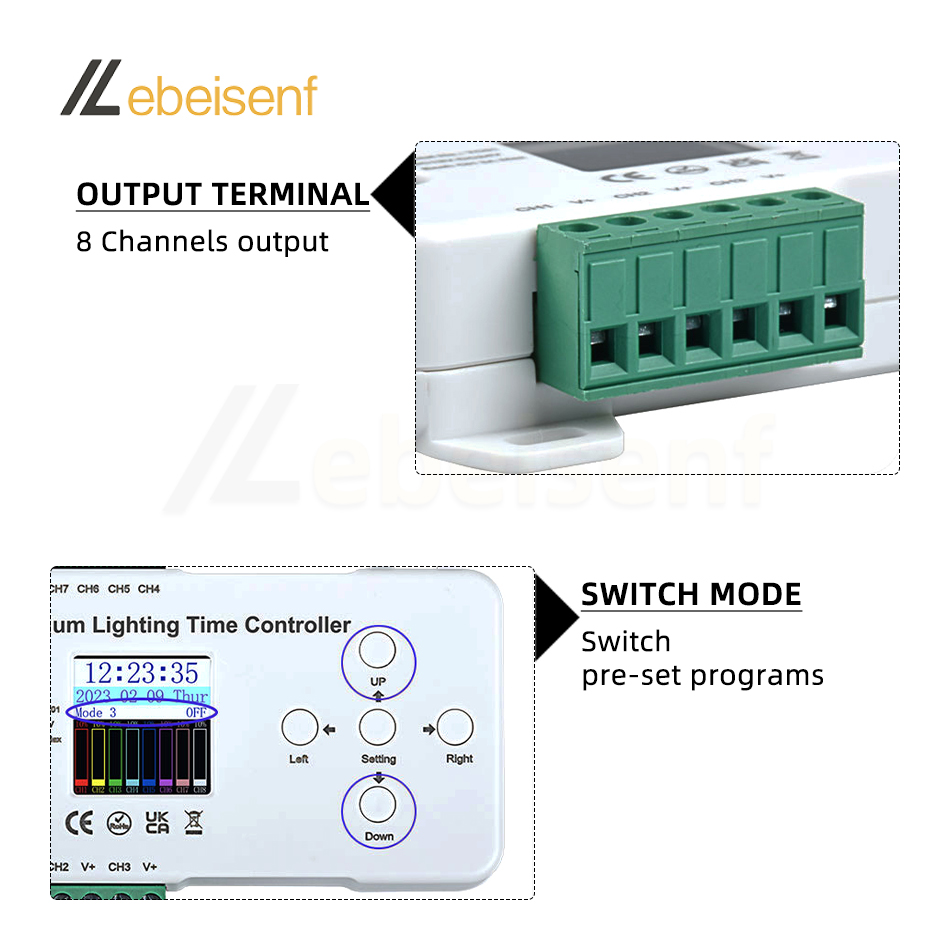 DC 12V 24V 8-Channel Programma - Aquarium Fish Common ulasan dan harga