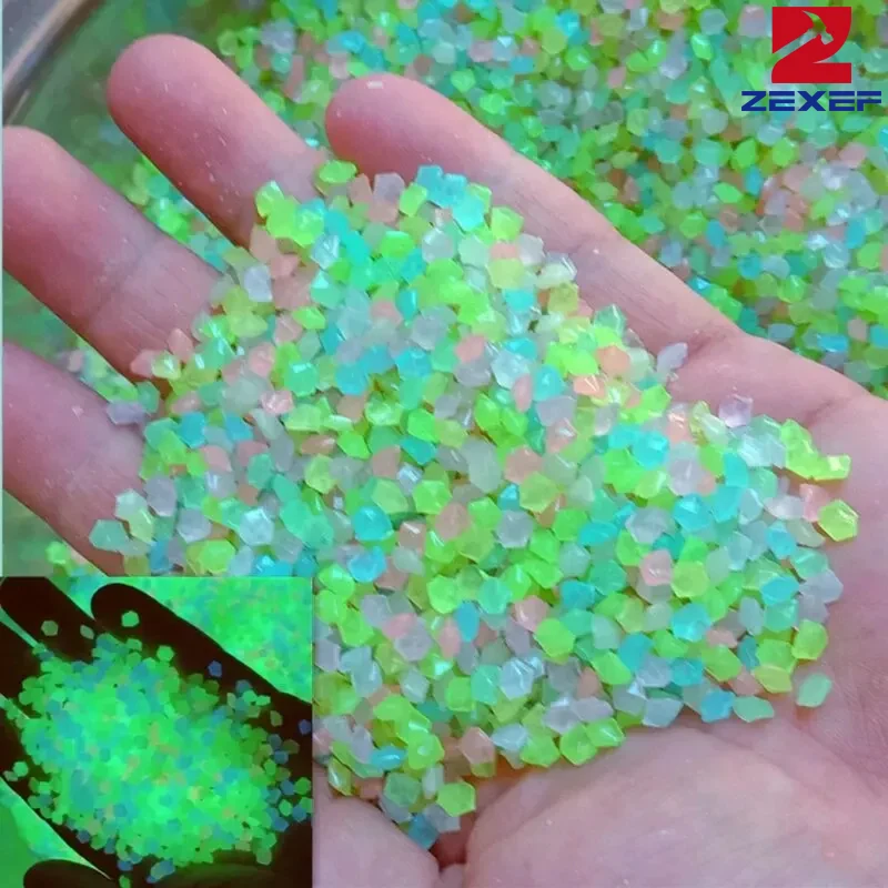 1000pcs 3-5mm Luminous Sand Gl - Aquarium Fish Farm ulasan dan harga