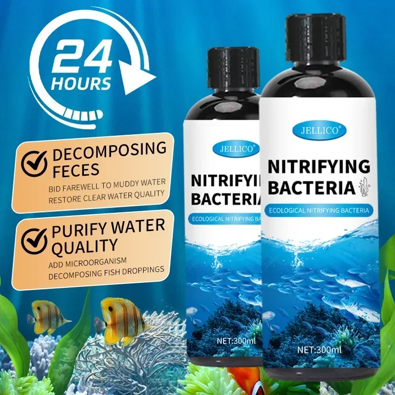 Nitrifying Bacteria Liquid Fis - Aquarium Fish Farm ulasan dan harga