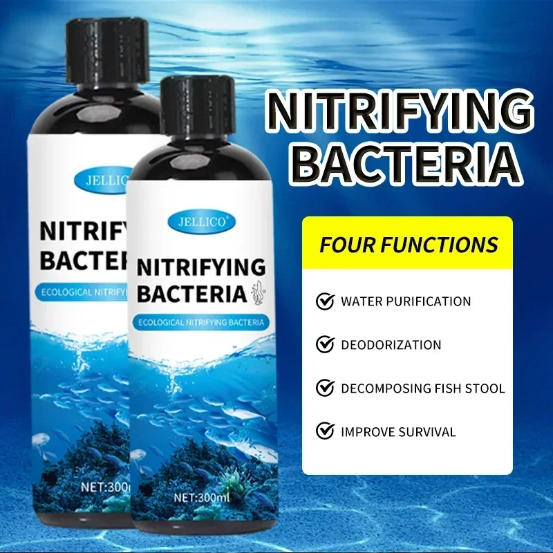 Nitrifying Bacteria Liquid Fis - Aquarium Fish Farm ulasan dan harga