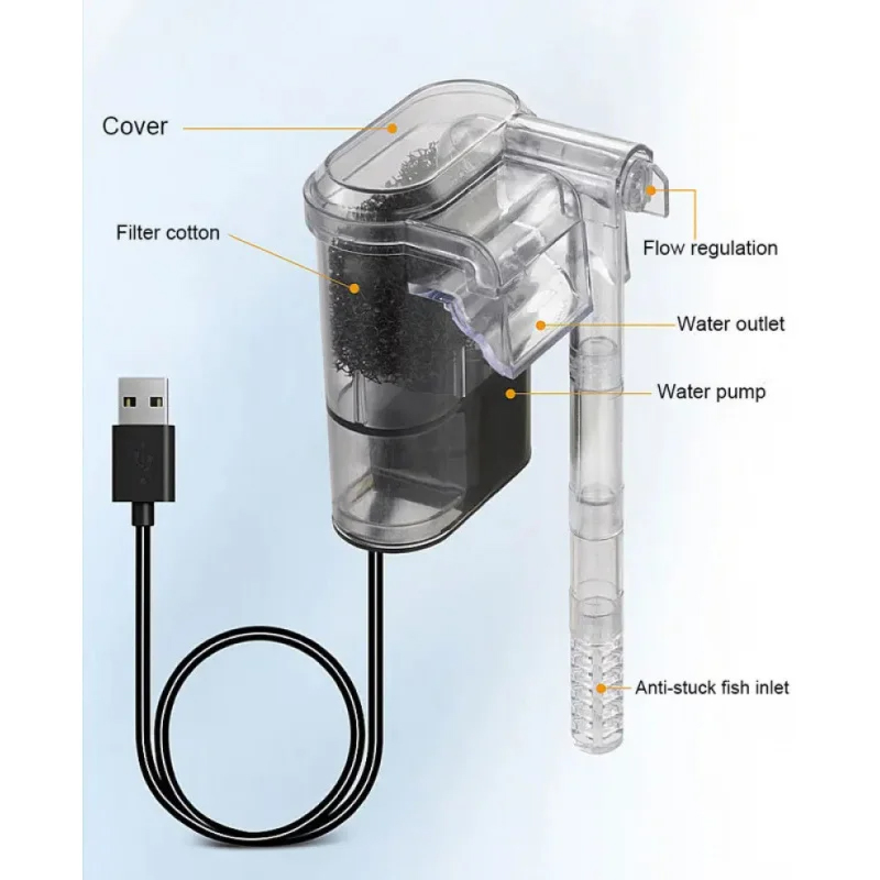 Wall-hanging Filter For Fish T - Aquarium Xxl ulasan dan harga