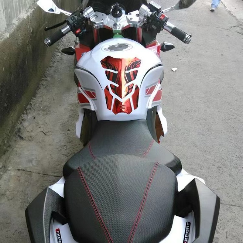 Universal Fuel Tank Sticker fo - Aquarium Fish Farm ulasan dan harga