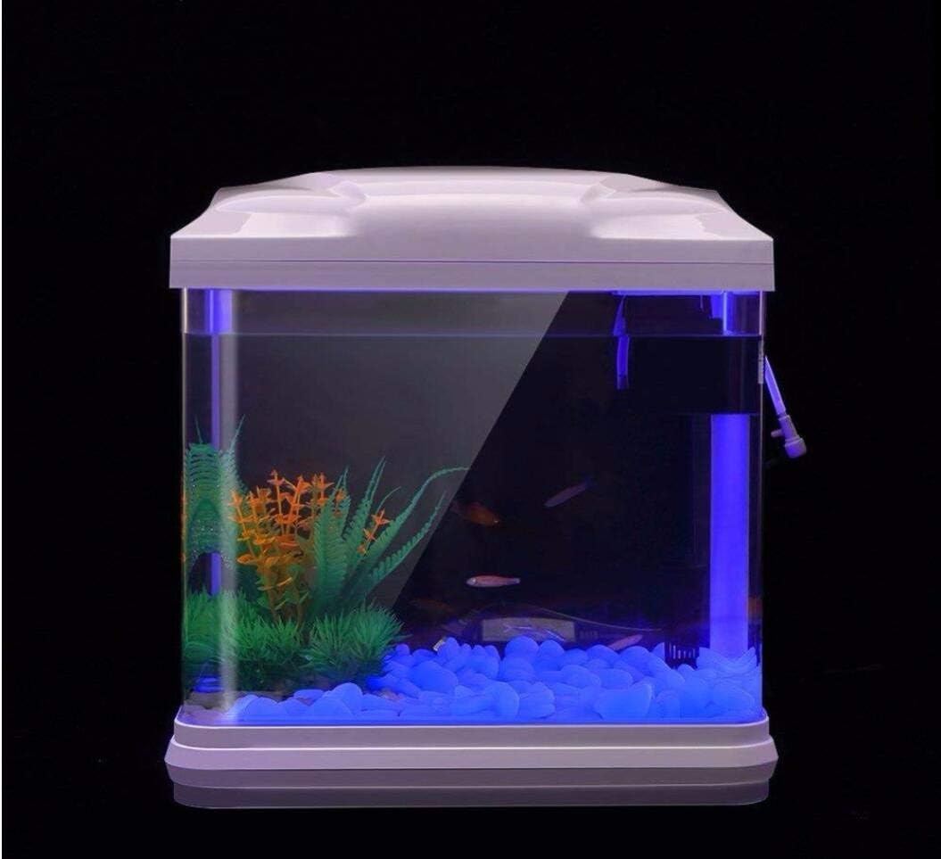 Fish Tank Rocks Glow Blue Pebb - Aquarium Fish Farm ulasan dan harga