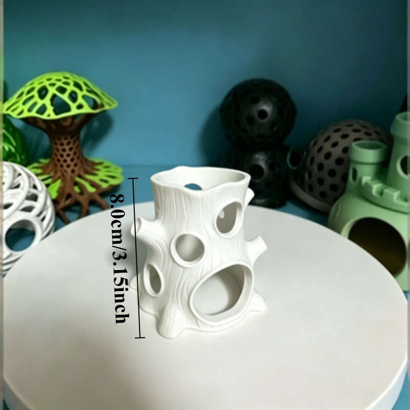 Imitation Tree Trunk Fish Tank - Aquarium Fish Hiding Places ulasan dan harga