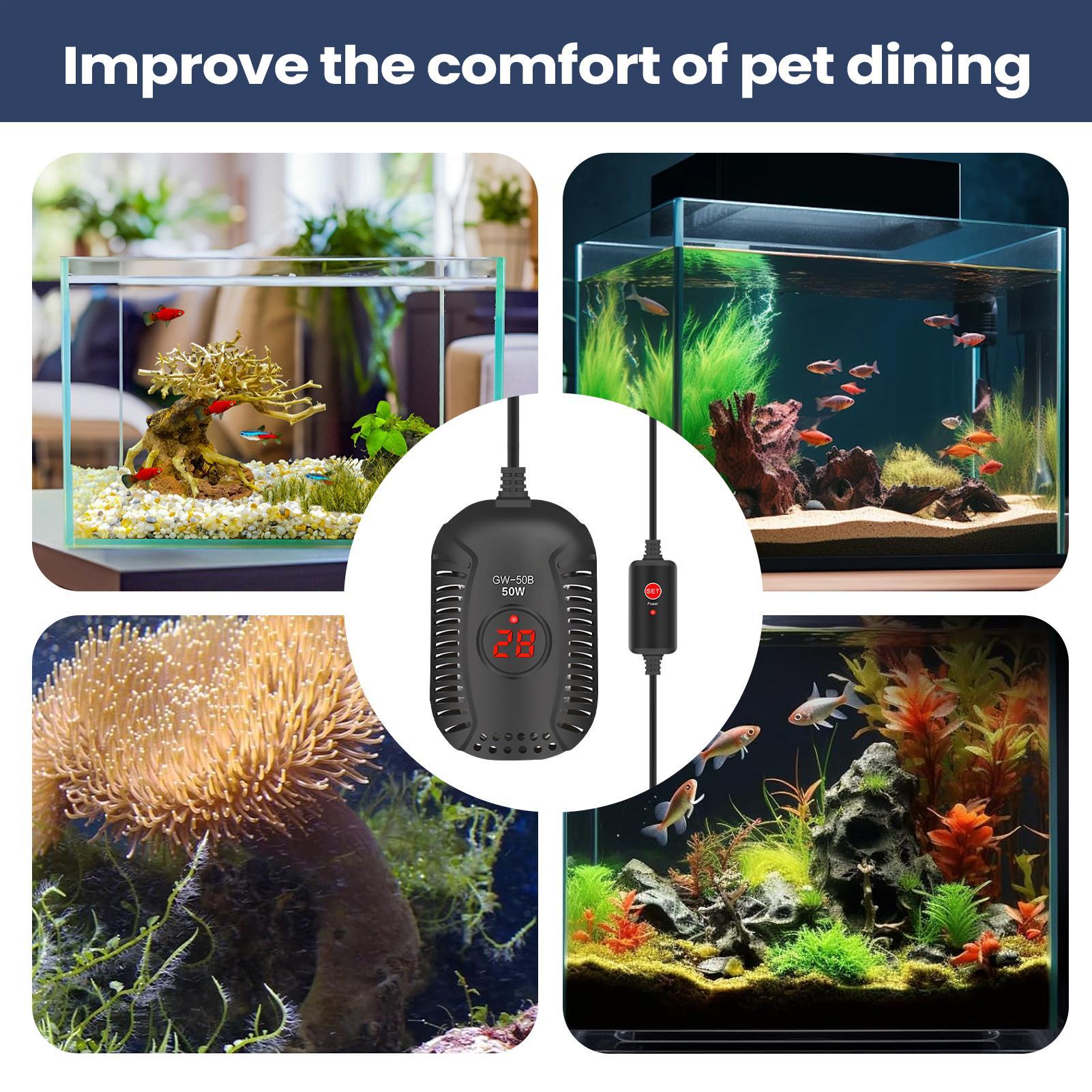 Aquarium Water Heater Submersi - Aquarium Heater Submersible ulasan dan harga