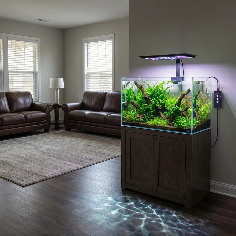 DIY Full Spectrum Adjustable T - Aquarium Fish Rate ulasan dan harga