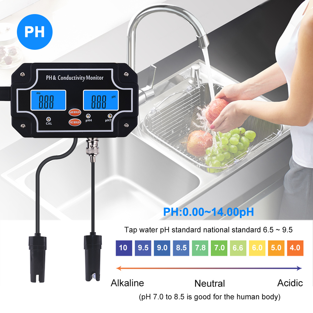 yieryi Digital Online PH/EC Co - Aquarium Fish In Online ulasan dan harga