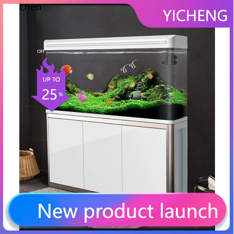 LYY fish tank aquarium househo - Aquarium Xxl ulasan dan harga
