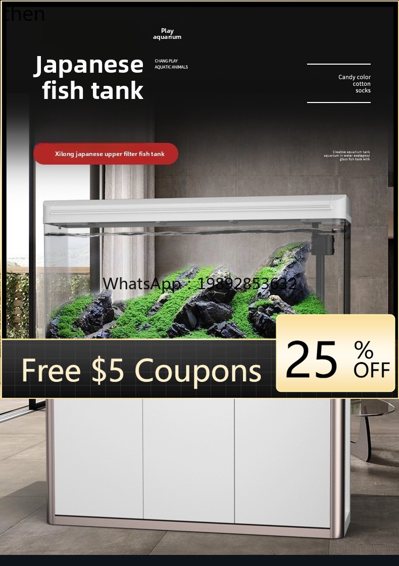 LYY fish tank aquarium househo - Aquarium Xxl ulasan dan harga
