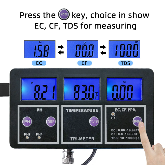 New 5 in 1 PH/ORP/TDS/EC/TEMP  - Aquarium Fish In Online ulasan dan harga