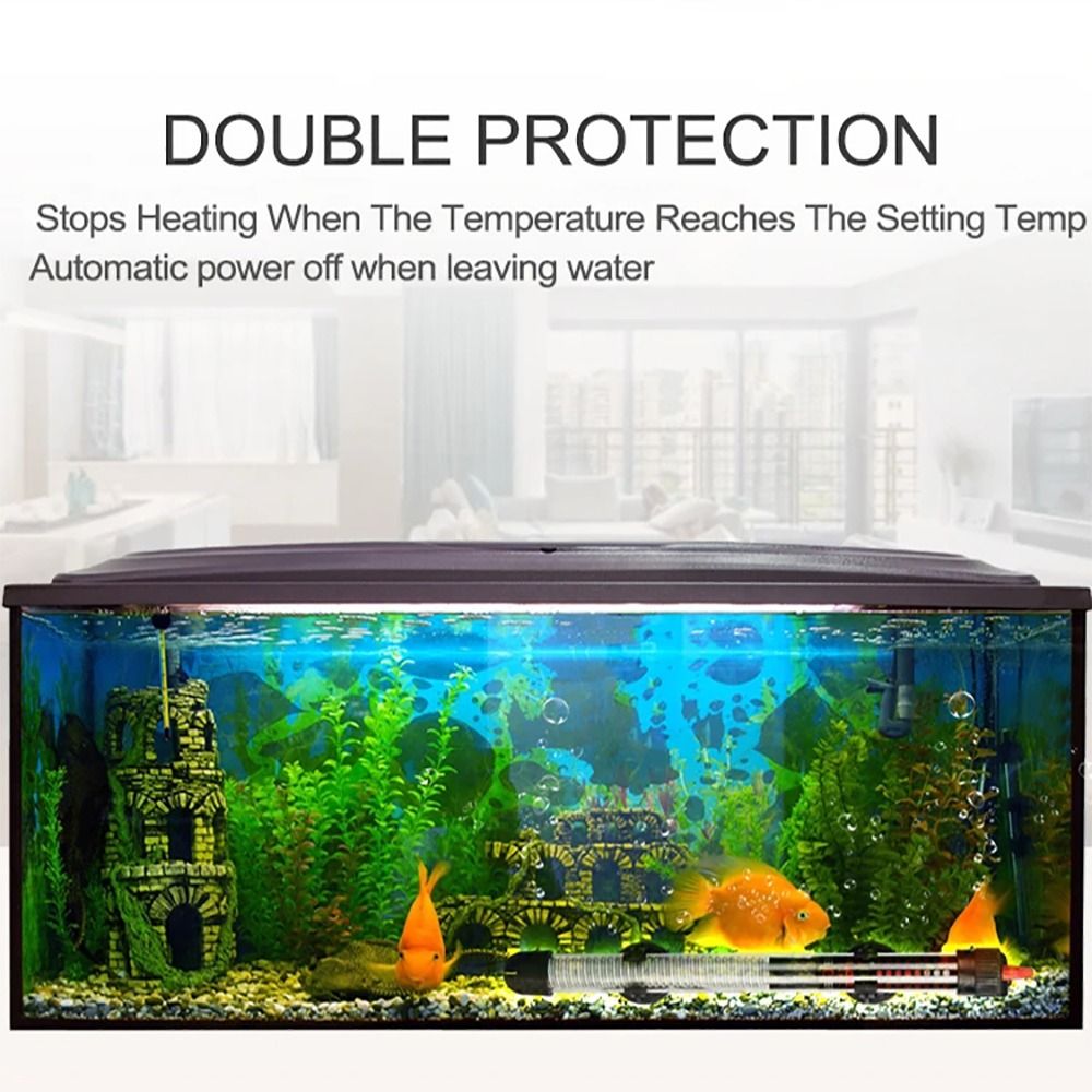 1Pcs 25W/50W/100W/200W/300W Th - Aquarium Heater Submersible ulasan dan harga