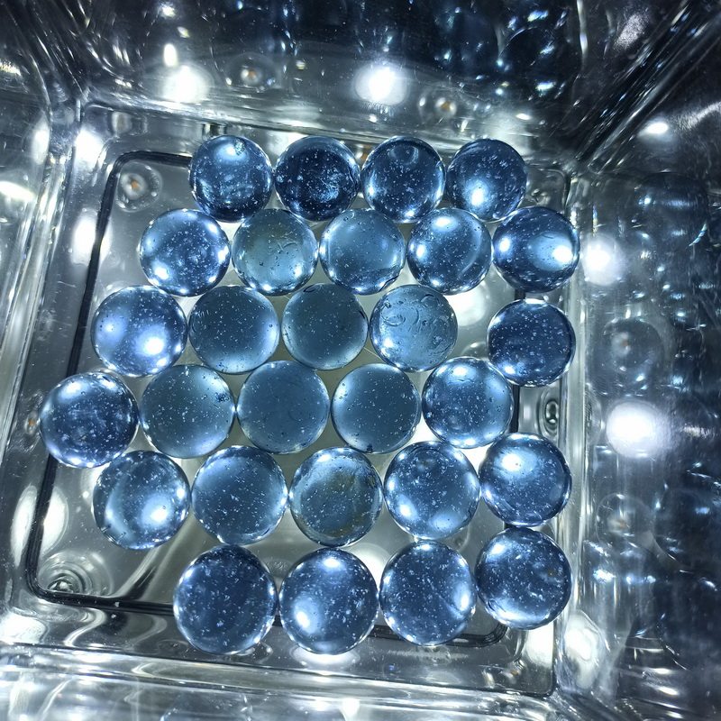 Glass Marble 14/16/17mm Colore - Aquarium Fish Farm ulasan dan harga