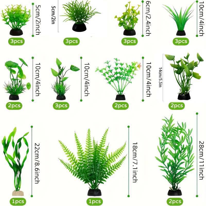 Aquarium Decor Set Artificial  - Aquarium Fish Only ulasan dan harga