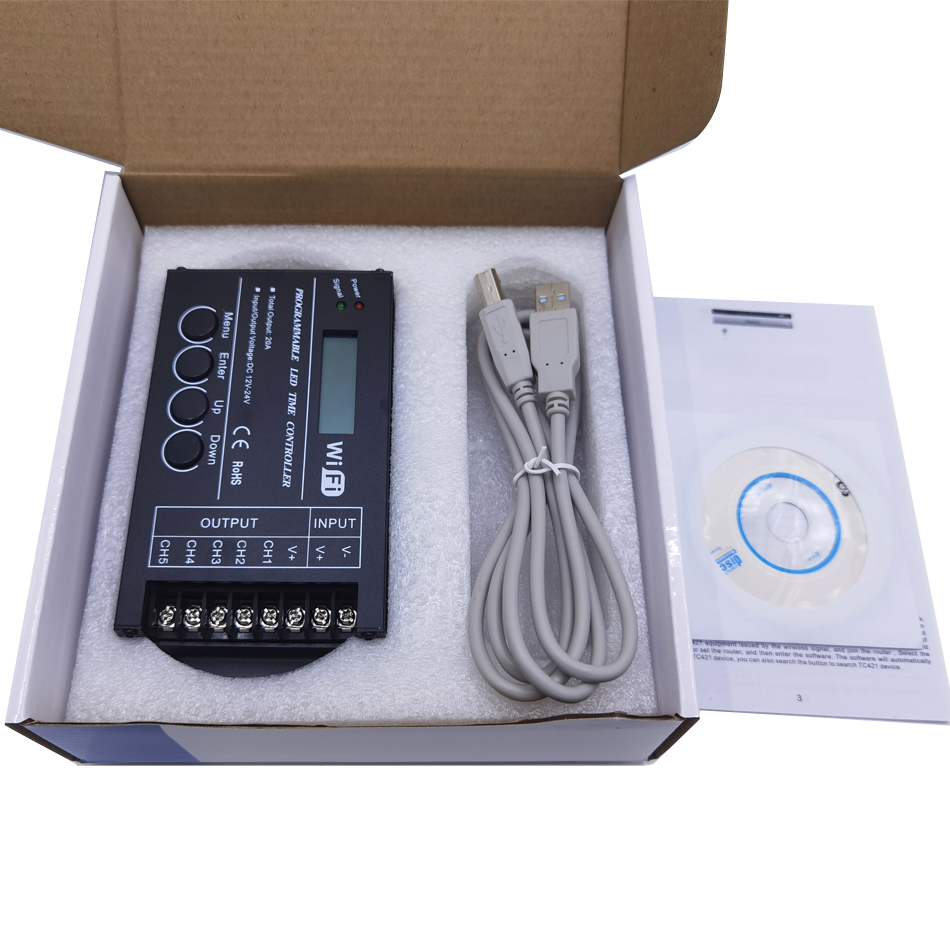 TC420 TC421 WIFI Time Programm - Aquarium Fish Common ulasan dan harga