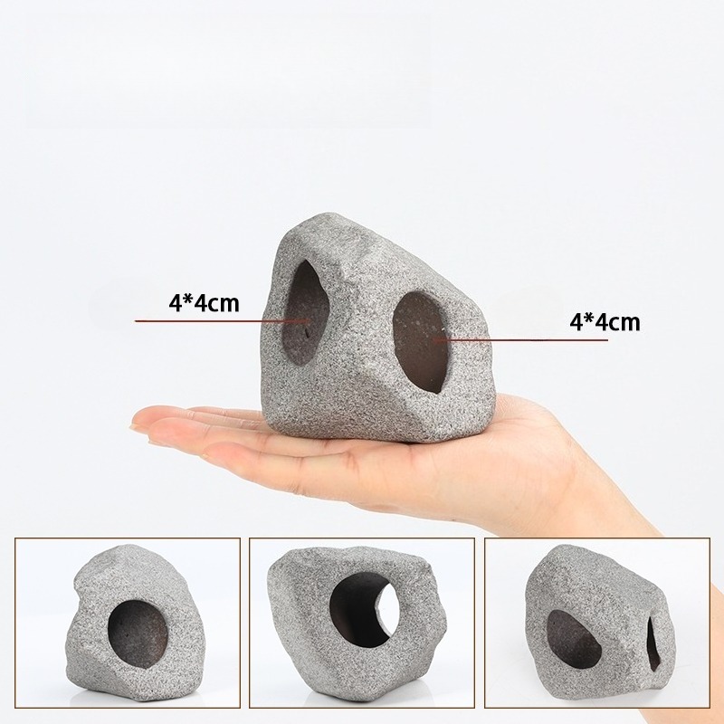 Aquarium Rock Cave Hideout, Ce - Aquarium Fish Hiding Places ulasan dan harga