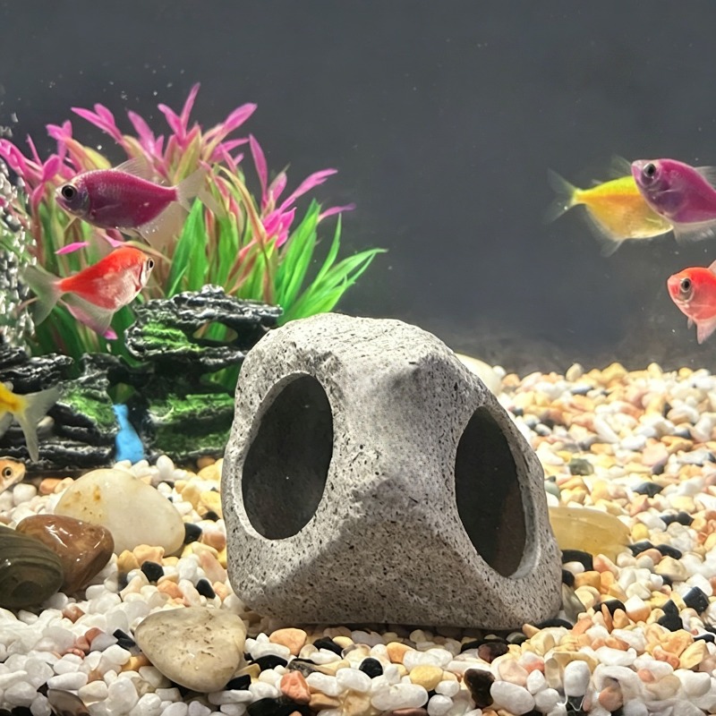 Aquarium Rock Cave Hideout, Ce - Aquarium Fish Hiding Places ulasan dan harga