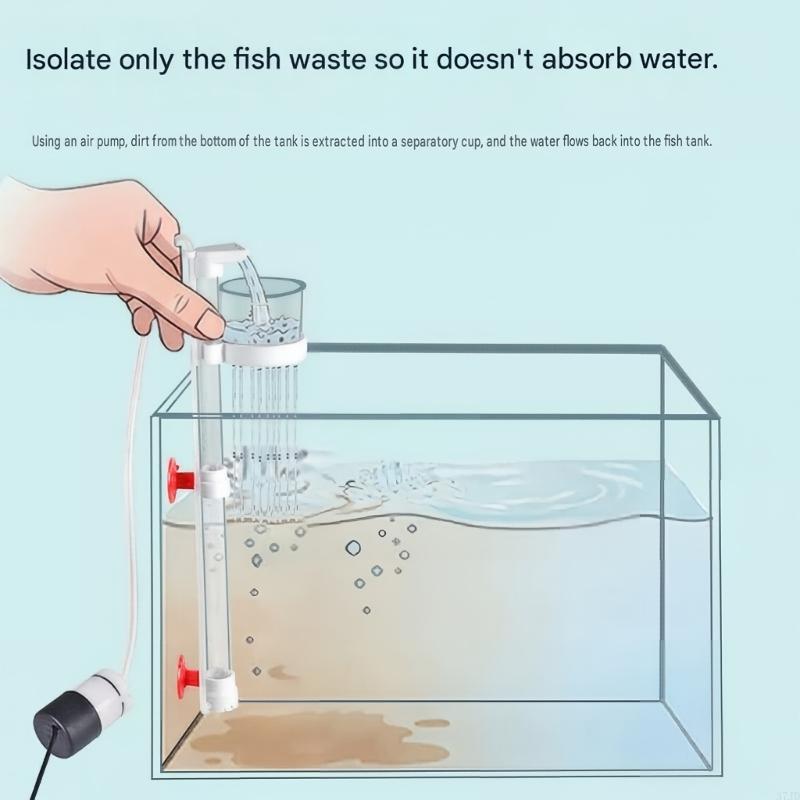 Air Lifts Aquariums Waste Coll - Cleaner Fish Aquarium ulasan dan harga