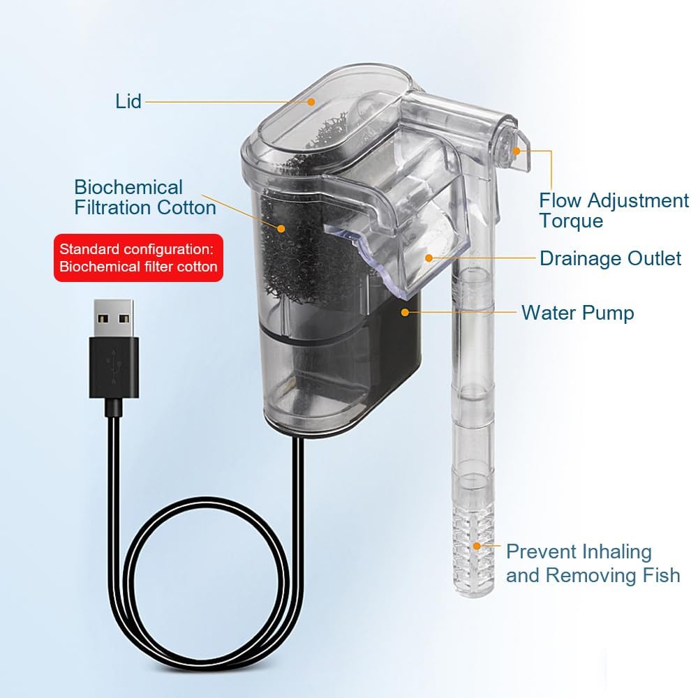 New Aquarium Hanging Filter Mi - Aquarium Xxl ulasan dan harga